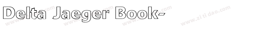 Delta Jaeger Book字体转换